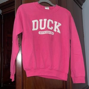 North Carolina pink crew neck